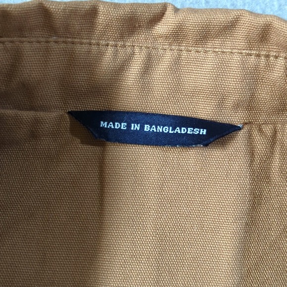 Duluth Trading Co Presentation Jacket Tan Cotton XL Canvas Tradesman Blazer - Picture 4 of 8